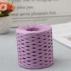 200m Hand-knitted Lafite Raffia Straw Environmentally Friendly Paper Yarn Baking Packaging Belt Rope Crocheti… More
