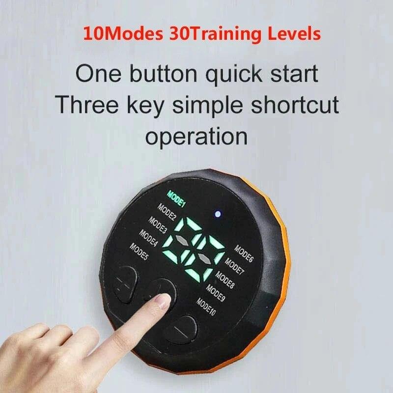 Abs eğitmen kemeri EMS karın kas stimülatörü elektrikli tonlama kemerleri USB bel göbek kilo kaybı ev spor salonu Fitness masaj aleti