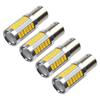 Light Bulbs Turn Signal LED 581 BAU15S Easy Installation REAR INDICATOR TURN SIGNAL 33LED 4pcs PY21W YELLOW Brand New