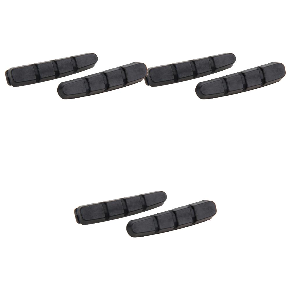 1-5pairs Road Bike Brake Pads Shoes for Alloy Rims Dura Ace Ultegra 105 Cartridge Outdoor Riding Bicycle Brake Shoe Rubber Block