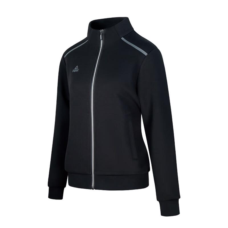 

Peak Women s Sporty Stand Collar Knitted Jacket L (170)