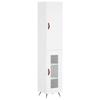 VidaXL Highboard White 34.5x34x180 Cm Engineered Wood 3199017