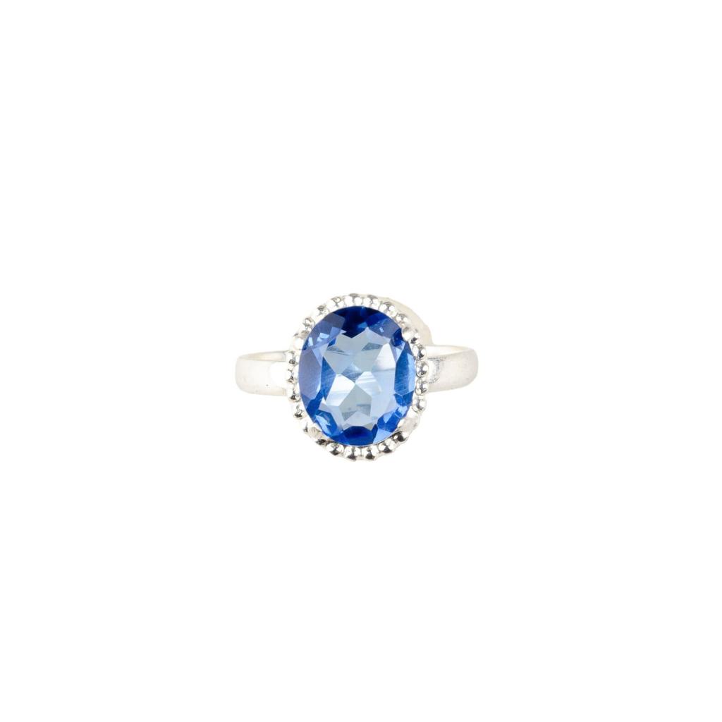 Natural Tanzanite Gemstone 925 Sterling Silver Handmade Jewelry Ring For Gift RR-28-2