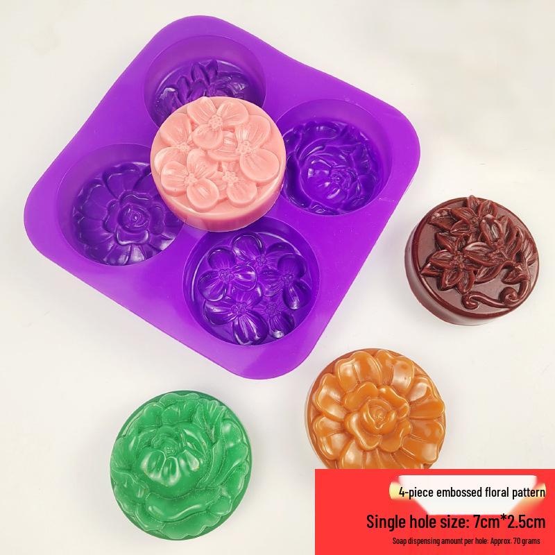 Silicone Soap Mold Making Set for DIY and Children's Homemade Breast Milk Soap