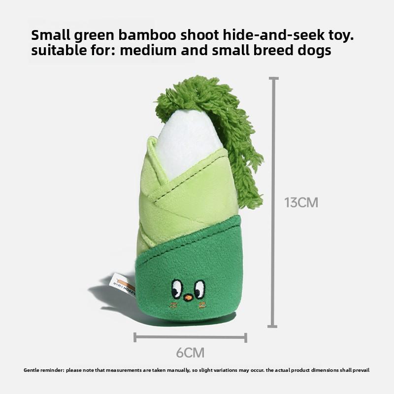 New dog sound toy molar teeth cleaning simulation broccoli plush doll medium-sized dog boredom relief artifact pet products