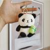 Adorable Cartoon Panda Plush Keychain Soft Stuffed Animal Souvenir Gift