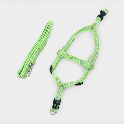 [Haustier] Hundegeschirr mit Herzmuster (1,5cm)