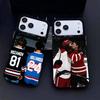 Ice Hockey Heated Rivalry Phone Case For iPhone17, 16,15,14,13,12 Pro Max Black Candy Matte Shockproof Cover