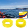 15cm High Strength Plastic Fishing Line Winding Board Outer Diameter with Trace Wire Swivel Tackle