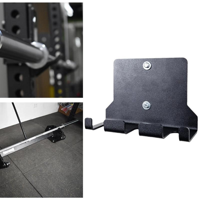 Barbell Storage Holder Vertical Home Gym Bar Holder Wall Mount Rod Storage Rack Home Gym Equipment Easy To Install