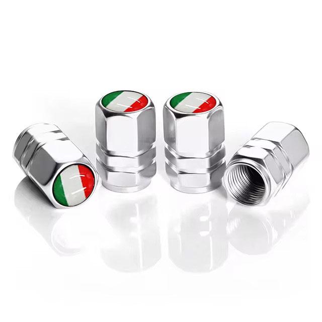 4pcs Aluminum Alloy Car Wheel Tire Valve Caps Tyre Rim Stem Covers Dustproof Tire Cap For Honda Toyota Seat VW Ford Accessories BT1