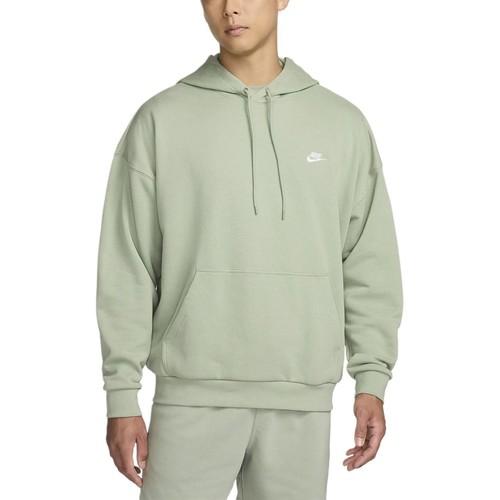 

Nike Club Fleece Solid Soft Comfortable Knitted Hoodie HJ1817-370 EU M білий/смарагдовий
