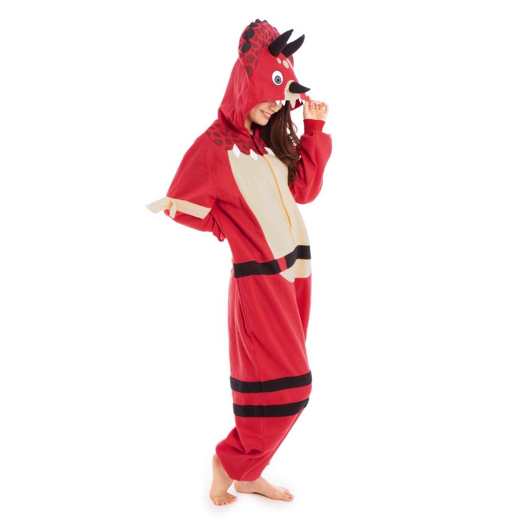 SAZAC Triceratops Fleece Costume, Medium, SZC-222