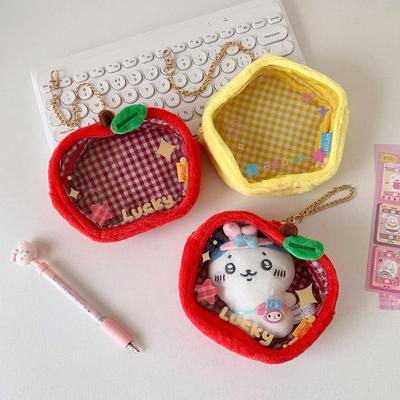 Hisocute Baumwollpuppen-Aufbewahrungstasche mit Anhänger für Mädchen & Schülerinnen