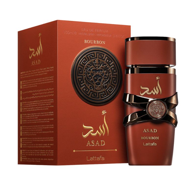Lattafa Asad Bourbon Men's Eau De Parfum Edp for Him 100ml