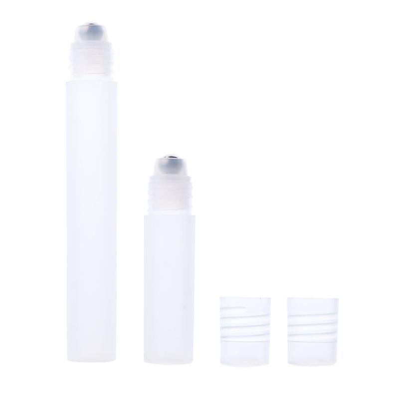 5/8/10Ml Empty Perfume Roll Roller Ball Bottle On Plastic Stainless Steel Liquids Oil Container Refillable Bottles Holders