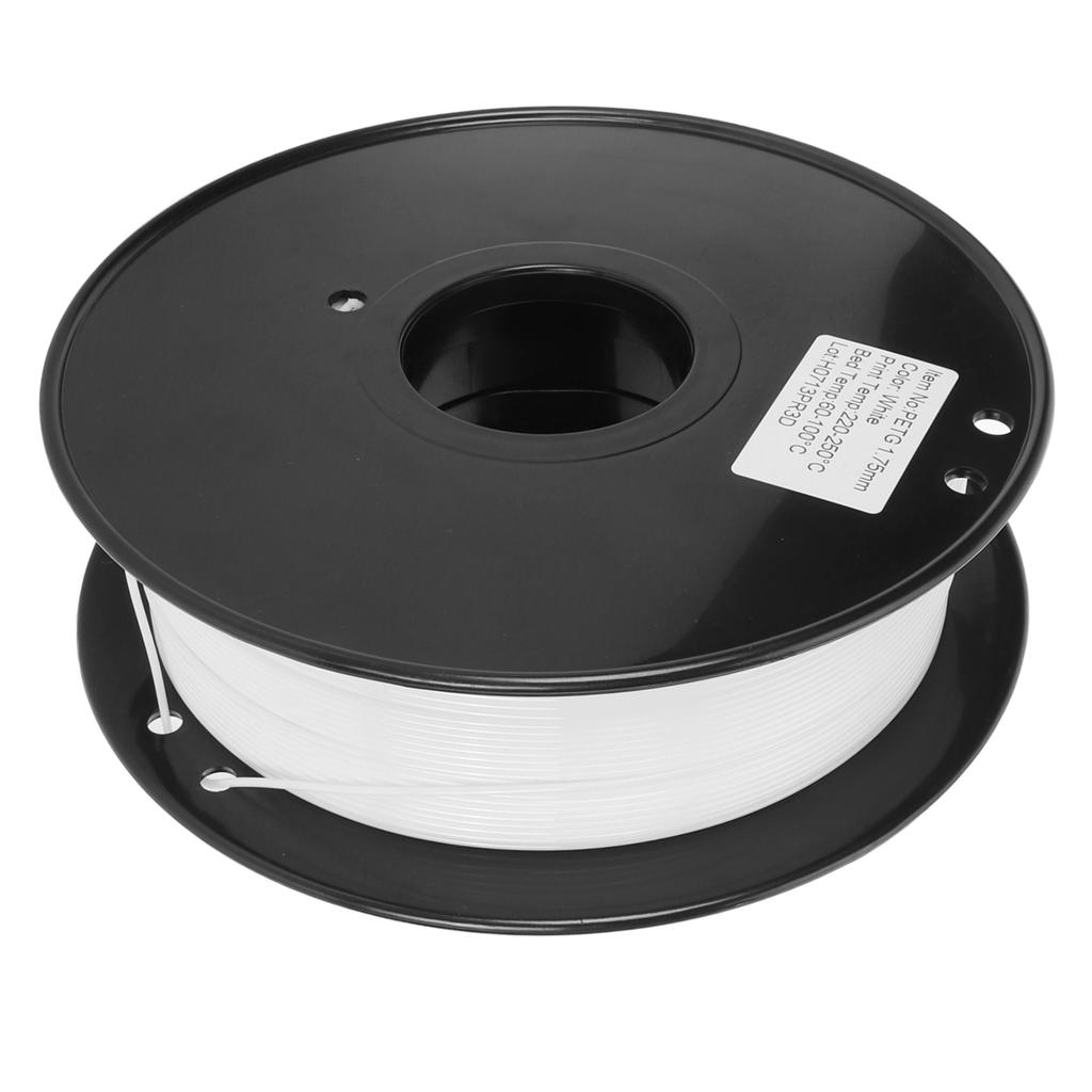 3D Printer Filament Professional 1.75mm Diameter 1KG 2.2LBS Spool Accuracy 0.02mm PETG Filament for 3D Printers