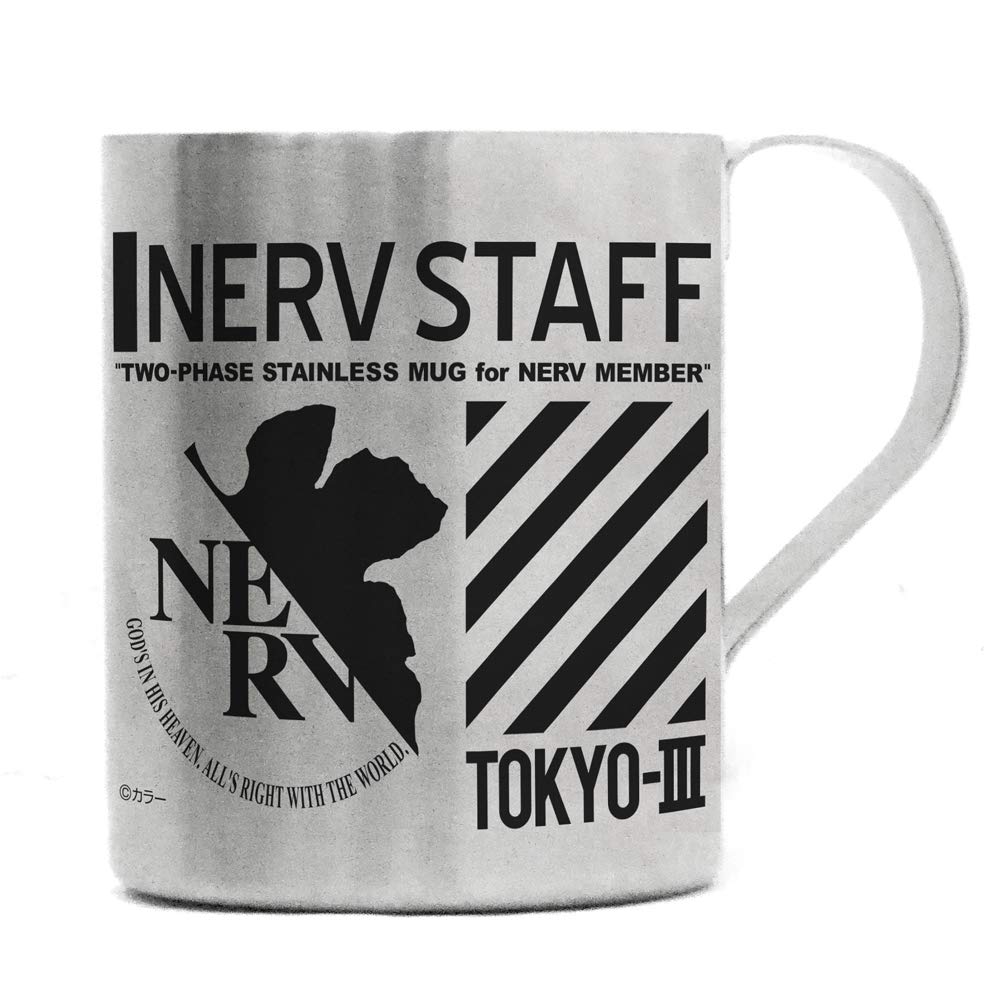 

Cospa EVANGELION NERV double layer stainless steel mug x approx. H9.5 7.9cm