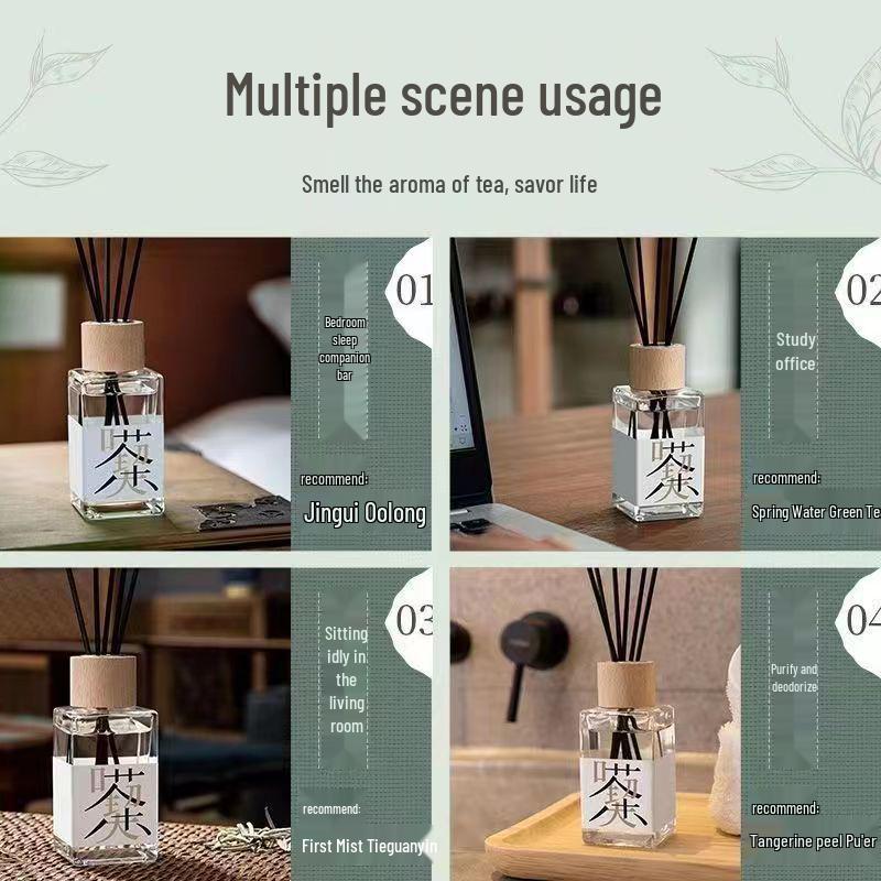 High-End Fireless Aromatherapy Diffuser: Long-Lasting Scent for Bedroom and Car