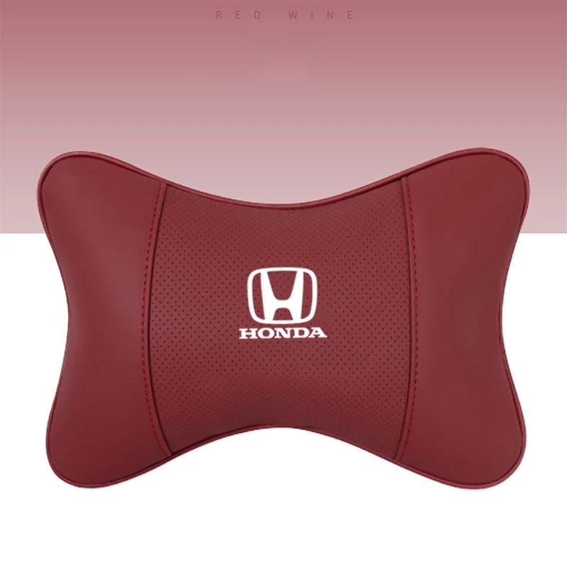 Car Headrest Neck Cushion Memory Foam Soft Accessories For Honda Civic xrv hrv crv brv City Accord Fit Jazz Insight CB0