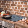 Glass Protective Plate for the Stove 2x30x52 Wood