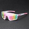 6pcs New Sport Sunglasses Unisex Wrap-Around Design Suitable for Cycling Fishing Outdoor Activities