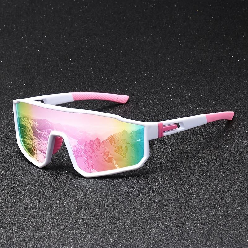 6pcs New Sport Sunglasses Unisex Wrap-Around Design Suitable for Cycling Fishing Outdoor Activities