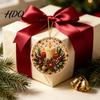 Animal Hanging Pendant Christmas Acrylic Ornament Double Side Printed Special Holiday Ornament Tree Decor Pendant Festive Home Decoration
