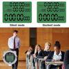 Stopwatch Metal Stopwatch Timer With Backlit Lap Memory Digital Stop Watch For
