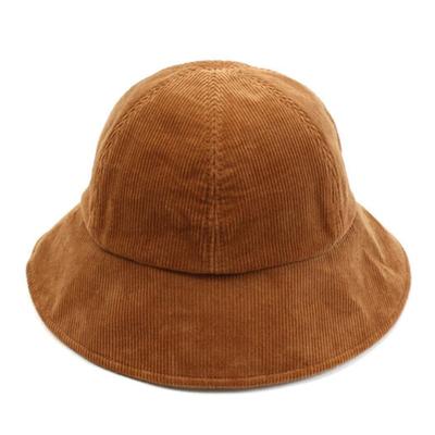 Universelle Chemie Kord Backless Beige Bucket Hat