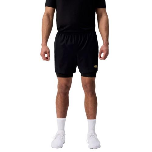 Canterbury Mens Tempo+ 2 in 1 Shorts