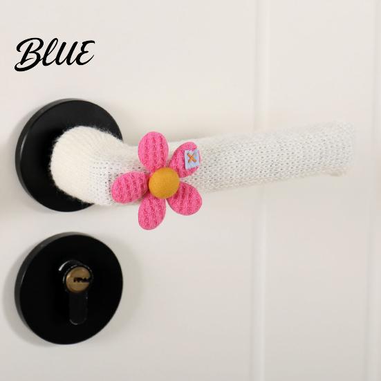 Protective Sleeves for Table Legs Knitted Doorknob Covers, Thick Anti‑Slip Furniture Feet Protector Sleeves, Door Handle Silent Leg Protectors