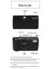 35mm Disposable Camera with 24 Exposures - C41 Film, Point-and-Shoot, Pattern Capable