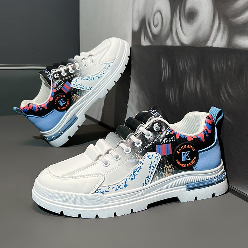Fashion Men High Top Sports Shoes Original Design Brand Men Shoes Outdoor Platform Running Sneakers Male Luxury Shoe  Para Hombre