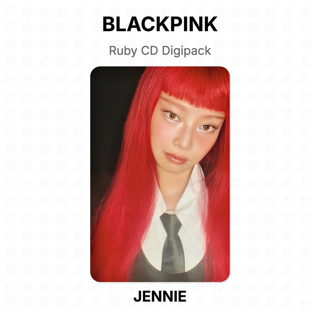 BLACKPINK Ruby CD Digipack Resmi Fotoğraf Kartı
