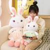 Lovely Skirt Rabbit Plush Toy Soft Stuffed Animal Kids Bunny Sleeping Cute Cartoon Dolls Children Birthday Gift