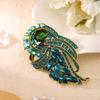 Luxury Full Crystal Women Men Twist Brooch Badges Exquisite Party Banquet Rhinestone Pin Vintage Clothing Coat Accessories