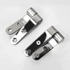 Stainless Steel Toilet Seat Hinges Replacement Parts Attachment Set for Reliable and Stable Fit Compatible with of Toilet Seats