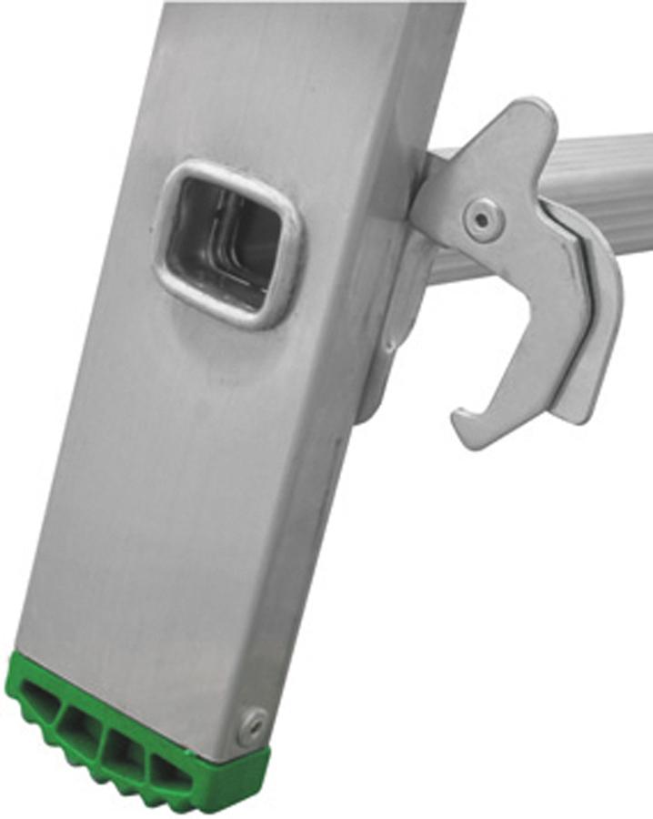 3-Element Aluminum Ladder 841Cm 12+12+12 Rungs - Dr4212