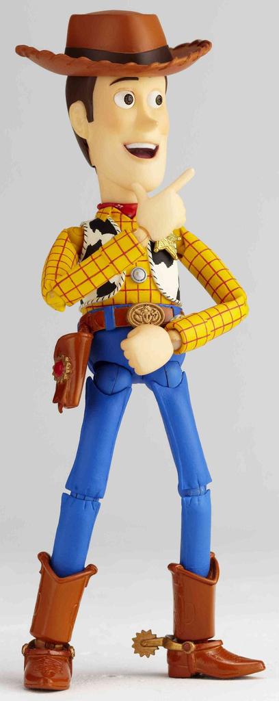 Revoltech Pixar Figursamling 005 Toy Story Woody
