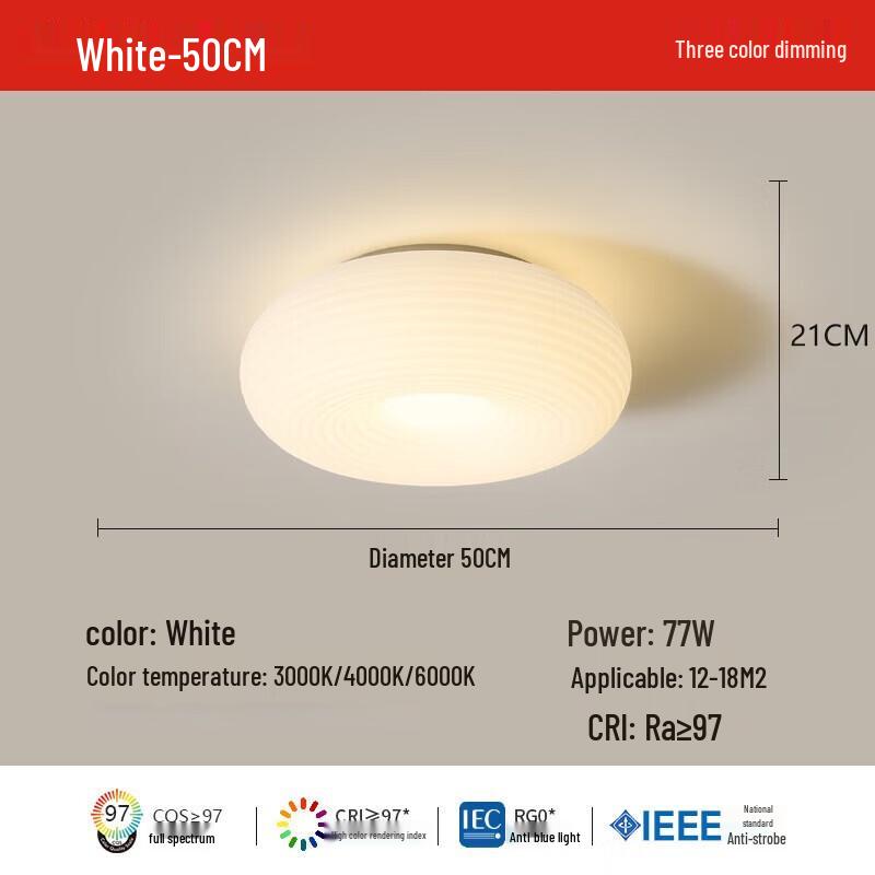 Pailide Eye-Protection Full Spectrum Ceiling Light