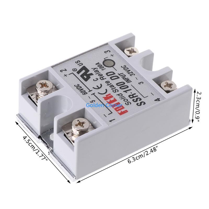 E15D SSR-100 DD Module 100A 3-32V for DC Input 5-60V for DC Output