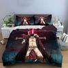 Swords and dark-cloaked figure. Bedding sets Duvet cover sets Duvet covers Pillowcases(1 * Duvet Cover 2 * Pillowcases without duvet insert)