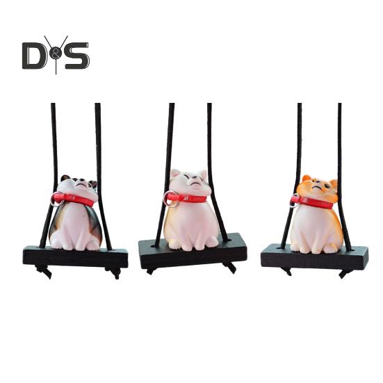 Hund Auto Hängendes Ornament Niedliche Hundeform Rückspiegel Hängendes Auto Klimaanlage Innenzubehör