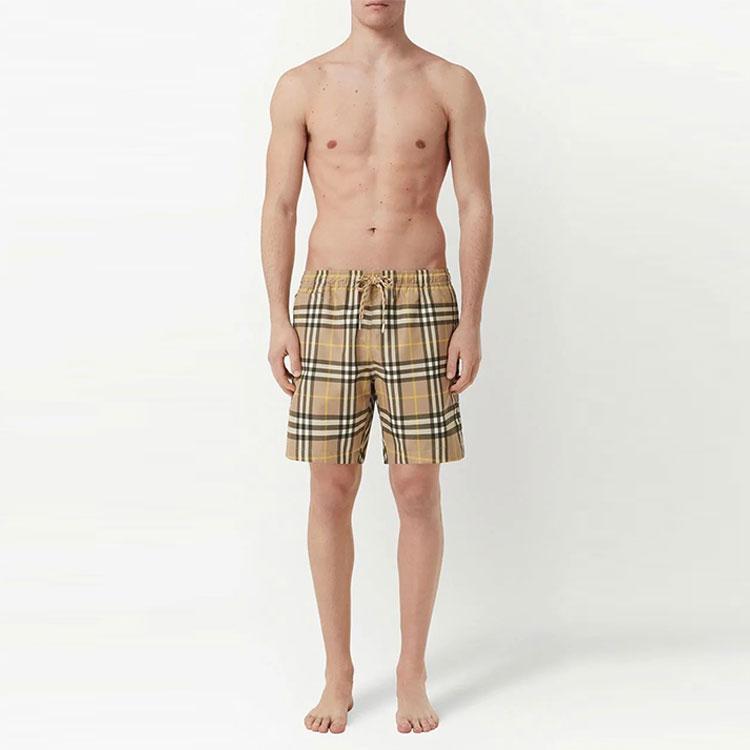 Burberry SS22 Casual Shorts Men's Khaki 80539341