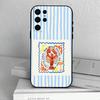 L-Lobster On S-Stripes Ocean  Phone Case For Samsung S25,24,23,22,30,21,10,9,Ultra,Plus,Lite,FE,4,5 G Soft Black Case