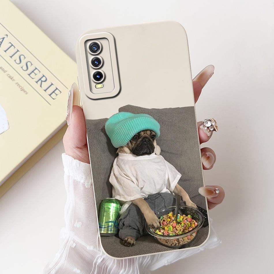 For Vivo Y11S Y12S Y20 2021 Case Vivo Y20a Y20g Y20i Y20S Y20t Elegant Printing Camera Protective Soft Silicone Phone Cases