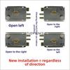 1 Set of Old Style Exterior Door Lock Set Anti-theft Door Lock Indoor Iron Door Lock with A Key Household Hardware Accessories