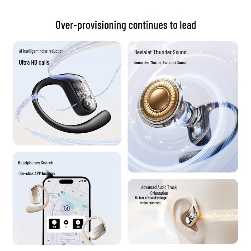 SANAG G3S Open-Ear Ear-hook Bluetooth Sports Headset