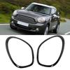 Front Hdlight Frame 2PCs Hd Lamp Cover 51139801573 Replacement for R60  